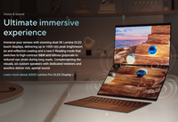 Zenbook DUO UX8407AA Laptop Layar Ganda 14-Inci X7 358H LPDDR5X RAM 1TB NVMe SSD Intel Arc Terintegrasi