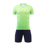 Conjunto de Camiseta de Fútbol de Manga Corta Transpirable con Logotipo Personalizado para Hombre, Uniforme Deportivo