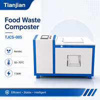 Équipement de compostage des déchets alimentaires, chambre de fermentation aérobie avec bactéries biologiques pour les hôtels et les cantines scolaires