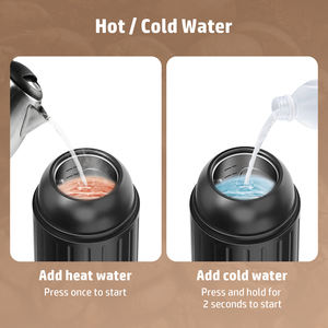 RV Camping Randonnée Bureau Auto-Chauffant Petit Voyage Expresso Maker 8 Tasses Alimenté Par Batterie Compatible pour <span class=keywords><strong>Nespresso</strong></span> Capsule - Product Image 5