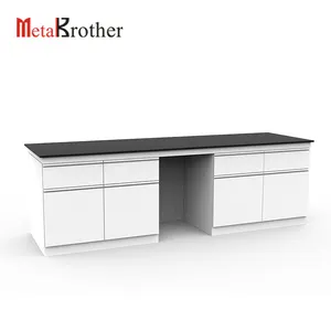 Good Quality Phenolic Resin Top Furniture Laboratory Table With Sink All Steel Side Chemistry Lab Bench