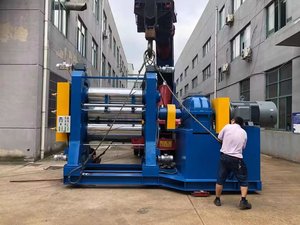 2025 New Design Three Roll <strong>Calender</strong> Machine with Touch <strong>Screen</strong> Control for EVA Foam Industry - Product Image 2