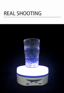Plataforma Giratoria Eléctrica LED RGB de 16 cm con Base Giratoria de 360 Grados <span class=keywords><strong>para</strong></span> Publicidad y Fotografía, Capacidad de Carga de 5 kg - Product Image 6