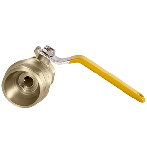 วาล์วบอลแบบแมนนวล COVNA 90 วัน รุ่น Window 2 นิ้ว แบบล็อคได้ CW617N PN40 ทำจากทองเหลือง สำหรับท่อ Upvc/ทองเหลือง/สแตนเลส - Product Image 4