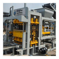 Machine à fabriquer des briques en béton QT4-15, équipement entièrement automatique pour blocs creux et pavés