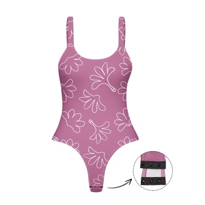 Naupaka Kahakai personalizzato stile hawaiano comoda tuta Sexy <span class=keywords><strong>taglie</strong></span> <span class=keywords><strong>forti</strong></span> per donna stampa su richiesta tuta inguinale staccabile - Product Image 2