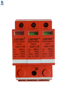 U40-C <b>Surge</b> <b>Protector</b> Secondary Arrester 220V AC <b>Power</b> <b>Surge</b> Device Low Voltage Compon - Product Image 1