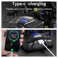 Lampe frontale réglable de haute qualité, rechargeable, double source lumineuse, lumière détachable, lampe de poche longue portée LED pour la pêche