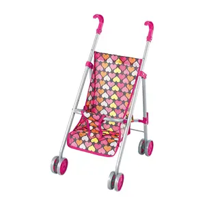 Cheap Doll Stroller For Little Girls Foldable Baby Doll Pram Toys Lovely Doll Stroller For Kids