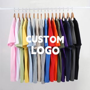 T-shirts 100% coton coupe ample pour hommes confortables et respirants pour la maison ou l'extérieur Logo personnalisé Prix bas - Product Image 2