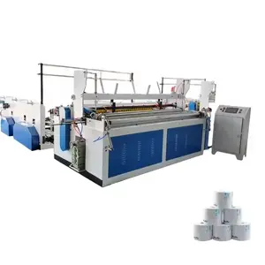 factory Full Automatic Toilet Paper Manufacturing Machine for Sale New Business Ideas With Small Investment