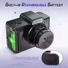 Mini Cámara Portátil E9 1080P HD para Campus con Buenas Reseñas, Admite <span class=keywords><strong>Tarjeta</strong></span> TF <span class=keywords><strong>de</strong></span> 128GB - Product Image 6