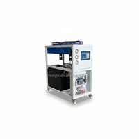 Refroidisseur d'eau industriel à air refroidi Honeywell R32 R410A R407C R134A, système 5HP, pour machine de moulage par injection