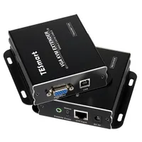 TESmart वीजीए भरनेवाला से अधिक RJ45 Cat5/6 UTP नेटवर्क केबल HDMI वीडियो फाड़नेवाला RX-TX 300m EDID 1920*1200 @ 60Hz वीजीए KVM भरनेवाला