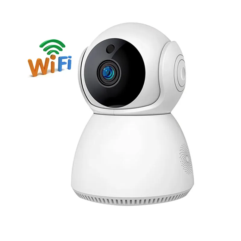 Home 1080P P2P WIFI wireless camera indoor HD night vision remote snow man wireless WiFi monitoring camera