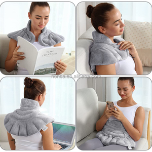 2024 produk baru berat Spa Lavender menenangkan lembab bantalan pemanas microwave Herbal diisi leher dan bungkus bahu - Product Image 5