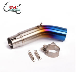 Tube intermédiaire d'échappement de moto, silencieux, collier de serrage de 51 mm, ressort, tuyau de liaison à glissière, 2011-2018 pour Suzuki Gsx-<span class=keywords><strong>s</strong></span> <span class=keywords><strong>750</strong></span> GSR750 <span class=keywords><strong>GSR</strong></span> <span class=keywords><strong>750</strong></span> échappement - Product Image 2