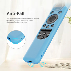 Nuova Custodia Protettiva in Silicone per <span class=keywords><strong>Telecomando</strong></span> Solare Ricaricabile <span class=keywords><strong>Samsung</strong></span> BN59-01432A con Controllo Vocale - Product Image 5