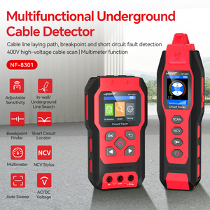 Localisateur de câbles souterrains, multimètre, testeur de tension AC/DC, traceur de fils avec batterie au lithium NF-8301 - Product Image 2