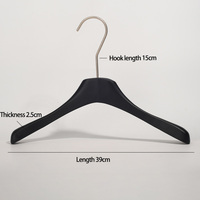 Cintres en bois à prix d'usine, personnalisables, design peu encombrant, pour magasin de vêtements et usage domestique