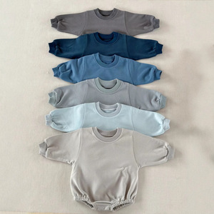 Mono Clásico de Algodón con Cuello y Etiqueta <span class=keywords><strong>para</strong></span> Bebés Recién <span class=keywords><strong>Nacidos</strong></span>, Unisex, <span class=keywords><strong>para</strong></span> Primavera, Otoño e Invierno - Product Image 2