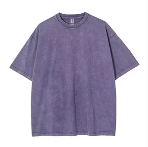 Camiseta de Hombre de Algodón Puro, Estilo Vintage, Personalizada con Estampado, Diseño Creativo, Manga Corta - Product Image 1