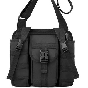 Men's <b>Chest</b> Bag Multiple Pockets Tactical Outdoor Sports Storage Tool Bag Solid Color Summer 2024 - Product Image 5