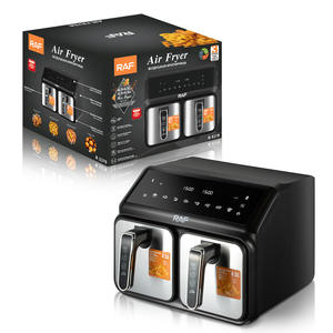 Nouvelle friteuse à air multifonctionnelle, circulation d'air à 360 degrés, réduction de la consommation d'huile, dernier modèle de l'usine, contrôle par écran tactile - Product Image 4