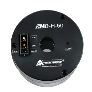 我的致动器RMD-H-50匹配S3驱动器24V 0.3n.m高精度大型空心集成电机驱动空心轴精确型