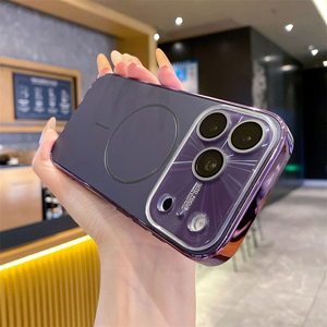 เคสพีซีสีพื้นเรียบสำหรับ iPhone 18 Pro Max สีแดงเบอร์กันดี ดำ เงิน น้ำเงิน - Product Image 2