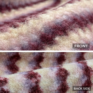 Xương cá Polyester Tweed ấm cúng cho mùa đông phòng chờ Áo khoác & cổ điển Midi Dresses trong kho cung cấp - Product Image 4