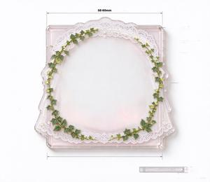 Soporte para insignias de acrílico estilo velo de novia blanco, expositor de tarjetas fotográficas y almacenamiento de pines de anime, adorno al por mayor - Product Image 3