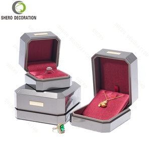 Custom Logo Magnetic <b>Jewelry</b> <b>Packaging</b> Box Simple PU Leather Customizable Color Size for Men's <b>Jewelry</b> Brands - Product Image 3