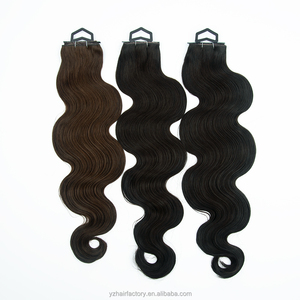 2026 Hot Selling Wholesale Factory Price Butterfly Weft Human Hair Extensions No Shedding No <b>Tangle</b> Silky Smooth Double Drawn - Product Image 4