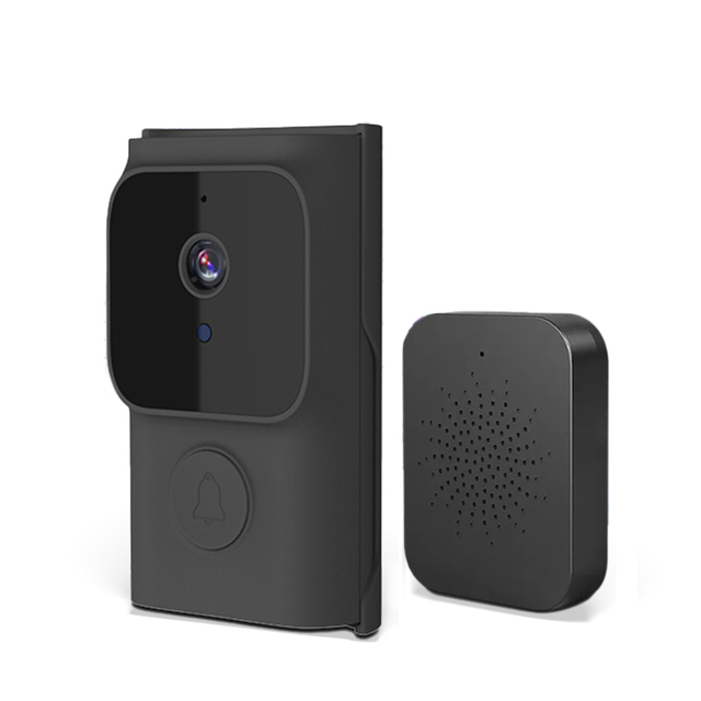 SIXWGH Tuya Smart Home Wireless Doorbell with Night Vision Camera for Hotels Outdoor and Garage HD WiFi Video Phone Doorbell