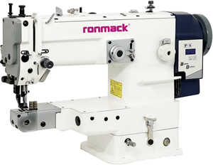 Machine à coudre zigzag à lit cylindrique à entraînement direct RONMACK RM-2512D-S avec petit crochet uniquement - Product Image 1