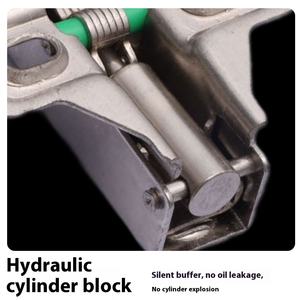 Bisagra hidráulica de brazo corto de estilo americano de 35mm moderna, puerta de amortiguación silenciosa para armario y sala de estar, acero laminado en frío - Product Image 2