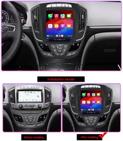 Autoradio à écran vertical Qled Android 14 9.7 "pour Opel Insignia Buick Lacrosse Regal Auto GPS Stereo Multimedia Player avec 4G