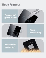 XZJ 1/2/3 Gang estándar de la UE WiFi Control remoto Tuya App Timer función perfecta inalámbrica Smart Home Switches