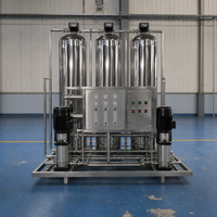 Filtre mécanique industriel en acier au carbone avec média sable de quartz, réservoir sous pression pour usine de traitement des eaux usées de teinture textile, 5000L/heure