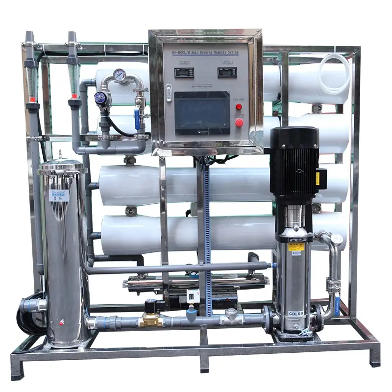 Pabrik Penjualan Langsung Filter Air 2000L/H 3000L/H 5m3 Sistem RO Reverse Osmosis RO Tanaman dengan Softener