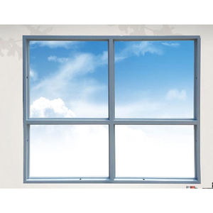 Fenêtre en aluminium coupe-vent et insonorisée pour tableau français, baies vitrées coulissantes pliantes avec cadre en alliage d'aluminium durable - Product Image 5