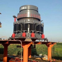 Concasseur à cône à ressort série JY avec moteur AC, capacité max. 300 t/h pour la production de granulats de granit, basalte et minerai de fer