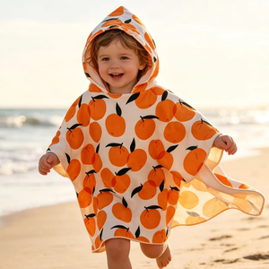 Serviettes à capuche carrées en microfibre écologiques et douces pour la peau, pour bébés et enfants, serviettes <span class=keywords><strong>de</strong></span> <span class=keywords><strong>plage</strong></span>, peignoirs <span class=keywords><strong>de</strong></span> bain super absorbants, service OEM/ODM - Product Image 1