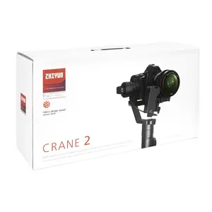 ZHIYUN CRANE 2ジンバルハンドヘルドブラシレスDSLRカメラジンバルスタビライザーforPanasonic for Canon for Sony for Nikon Z6Z7など