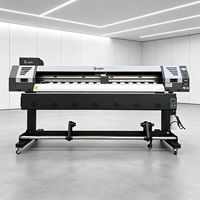 Harga Terjangkau Printer Digital Format Besar Industri 1.8m I3200 Head Eco Solvent Printer Kertas Stiker Printer Inkjet