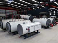Penjualan Panas Boiler Uap Hemat Energi Bertekanan Rendah dengan Tabung Api Horizontal Listrik Otomatis Berkualitas Tinggi untuk Industri.