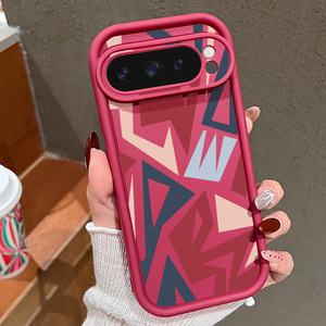 Funda de teléfono con patrón de geometría irregular, a prueba de golpes, compatible con <span class=keywords><strong>Google</strong></span> Pixel 10 Pro XL, funda protectora 8A - Product Image 1