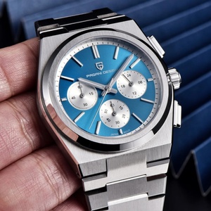 Pagani Design PD-1761 2025 Nouveau Vk63 Montre chronographe à quartz pour homme, élégante, saphir, acier inoxydable, étanche, sport, 20 bars - Product Image 4