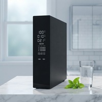 Purificateurs d'eau RO ultra-minces à grand flux alcalin, 3 étapes, 600 GPD, filtres à eau